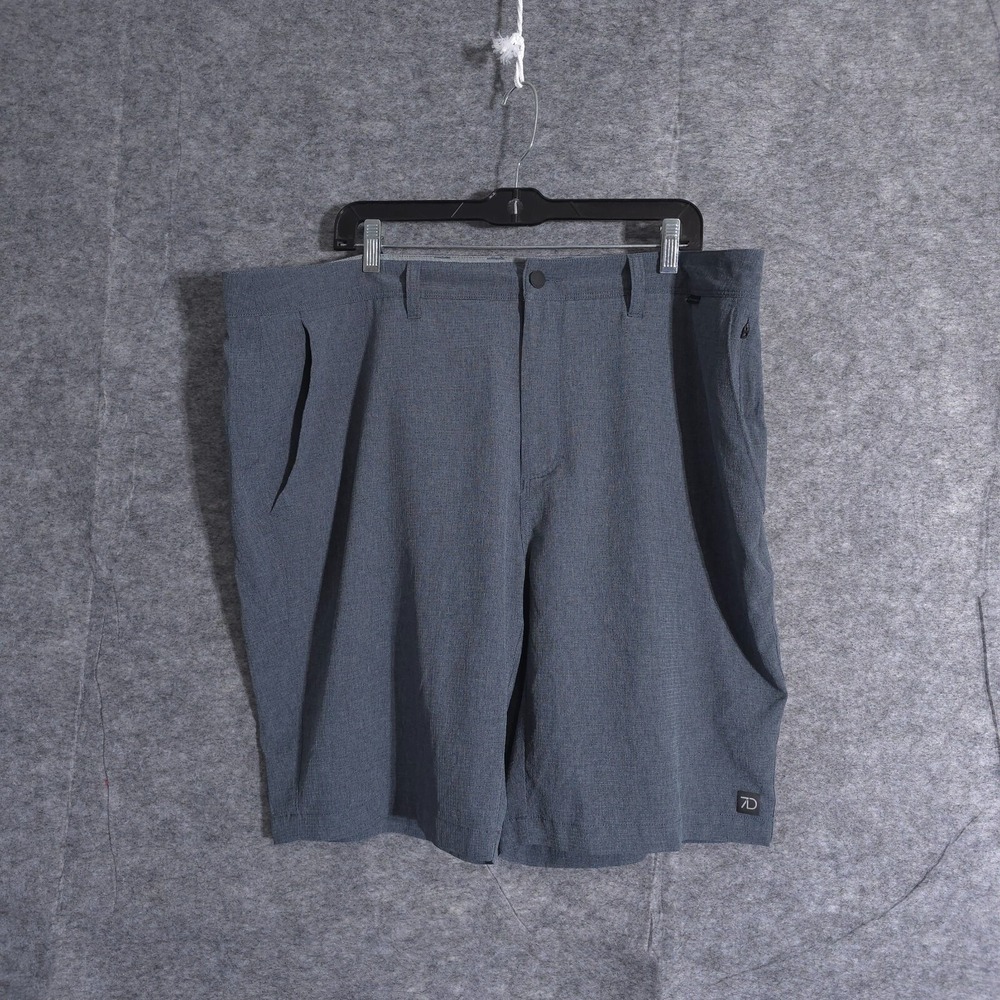 7 Diamonds Dynamic Performance Shorts Gray Quick Dry Size 40 Mens Golf Sports